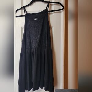 Torrid Black knit halter blouse